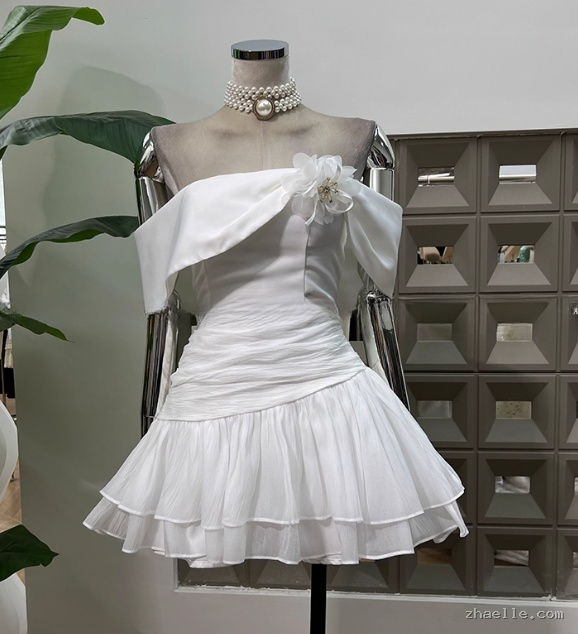 Cute A Line Homecoming Dress Hoco Dress Mini 16th Birthday Outfit Cocktail Gown - Zhaelle formal gown