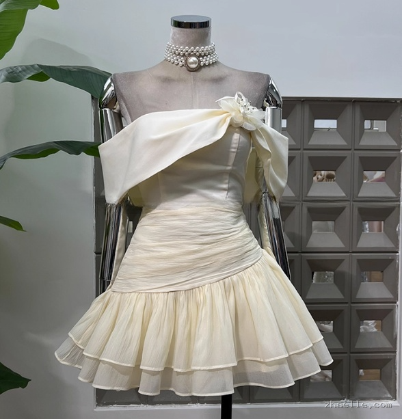 Cute A Line Homecoming Dress Hoco Dress Mini 16th Birthday Outfit Cocktail Gown - Zhaelle formal gown
