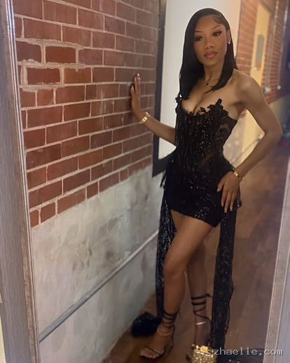 Sexy Black Tube Top Herringbone Beaded 19th Birthday Cocktail Dress Short - Zhaelle formal gown