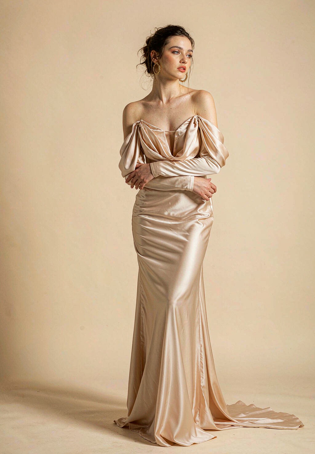 Featured evening gown